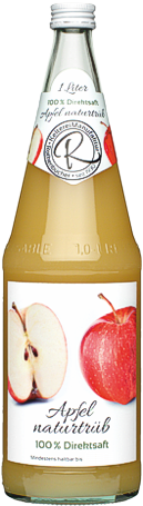 Apfelsaft naturtrüb, 100 % Direktsaft