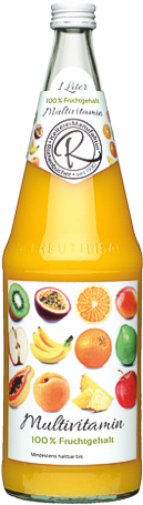 Multivitaminsaft, 100 % Fruchtgehalt
